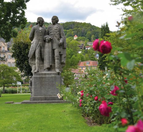 Denkmal im Rosengarten in Bad Kissingen © Henry Czauderna - stock.adobe.com