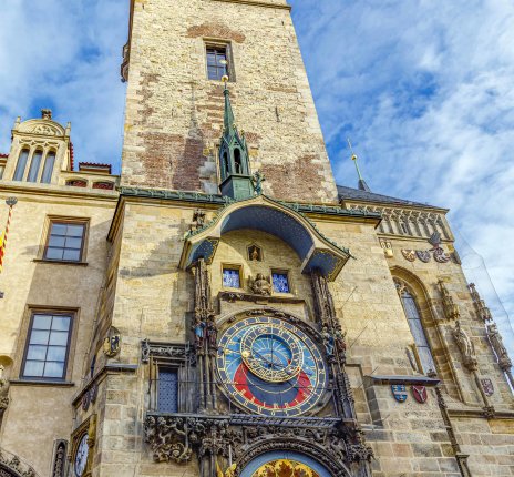 Astronomische Uhr am Altstädter Ring in Prag © KarSol - stock.adobe.com