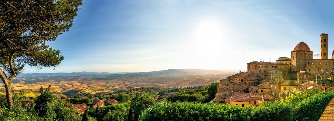 Volterra, Dorf in der Toskana