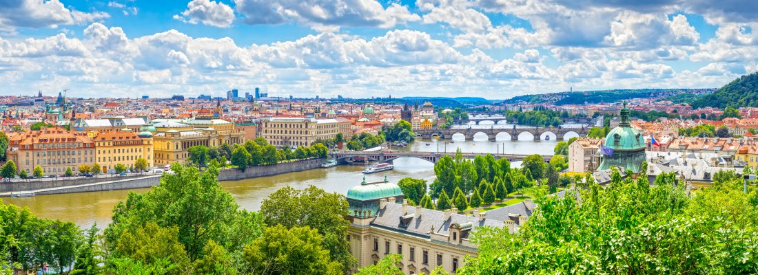 Blick auf Prag