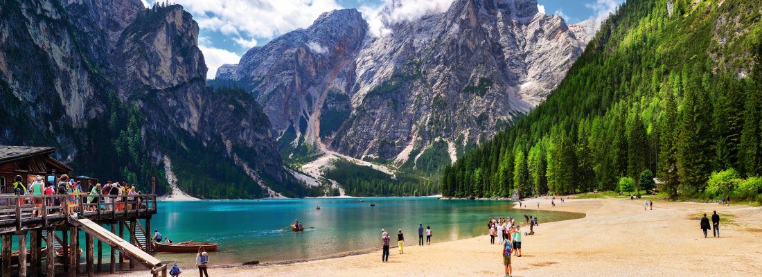 am Pragser Wildsee