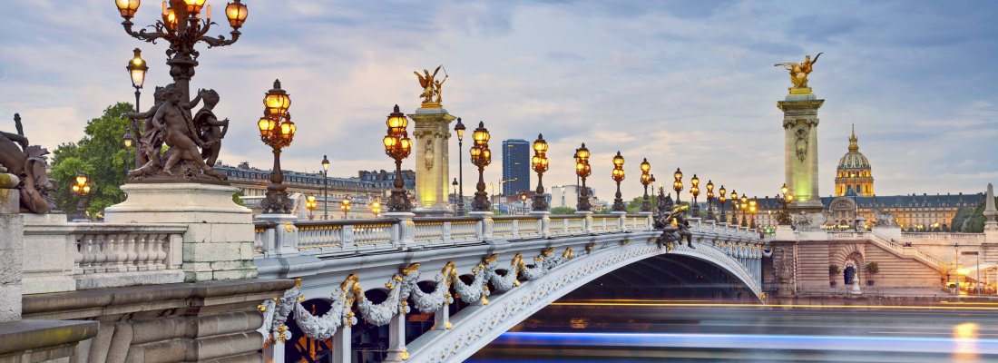 Pont Alexandre III in Paris