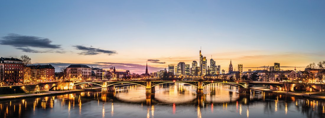 Skyline von Frankfurt