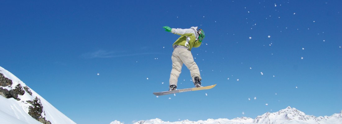 Snowboarder Silvretta Nova