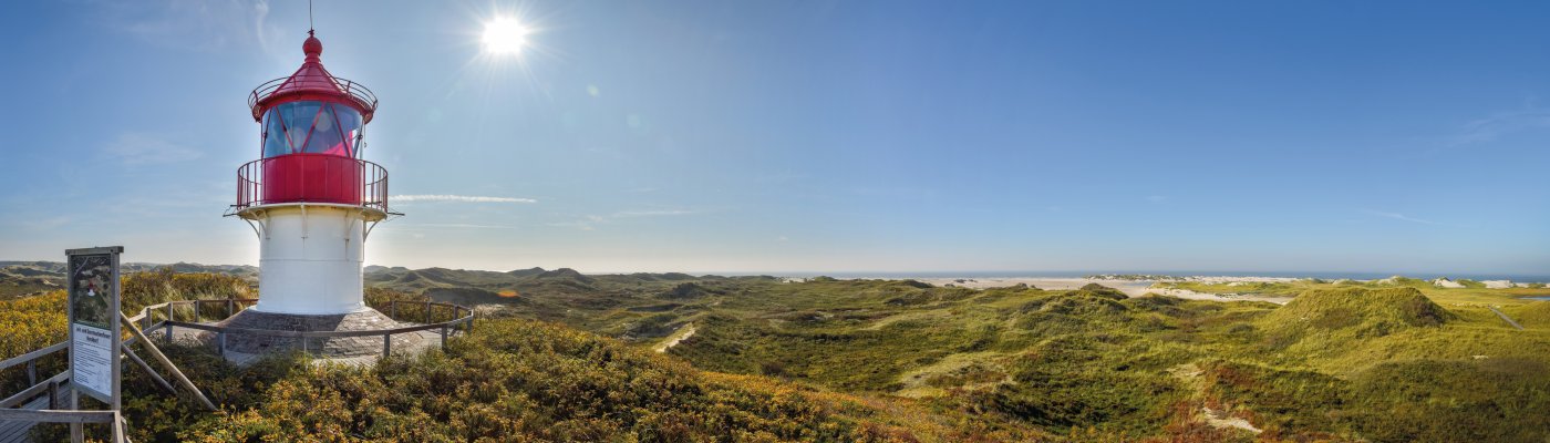 kleiner Leuchttum auf Insel Amrum