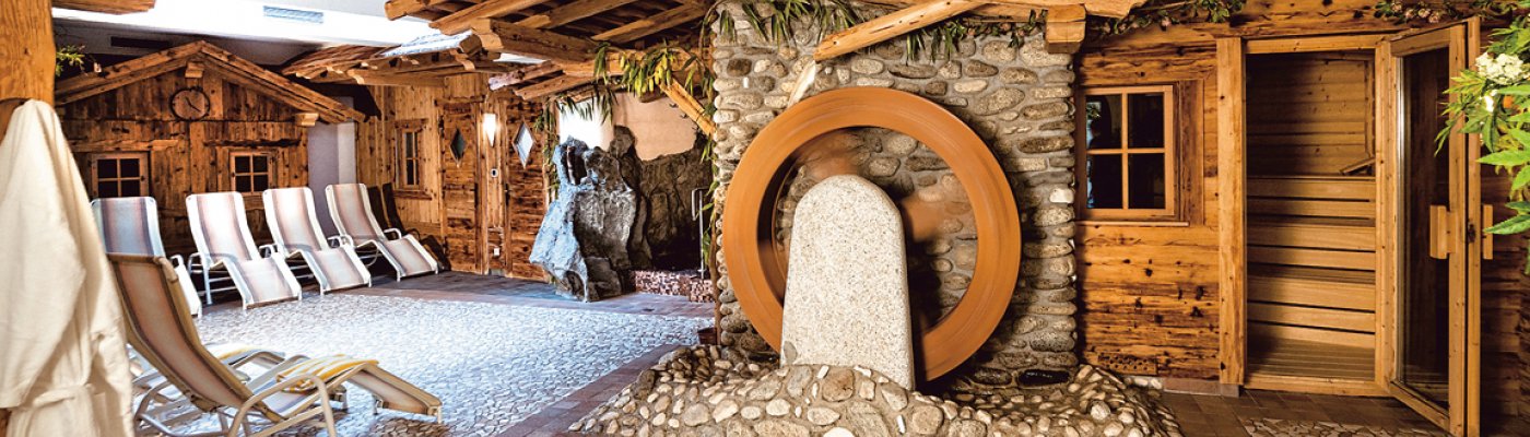 Hotel Fichtenhof in Meransen - Wellnessbereich