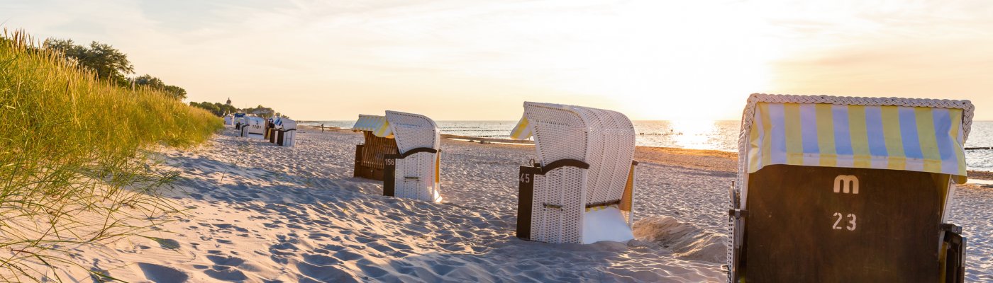 Am Ostseestrand in Kühlungsborn