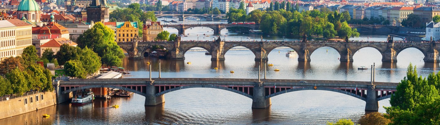 Prager Brücken über die Moldau