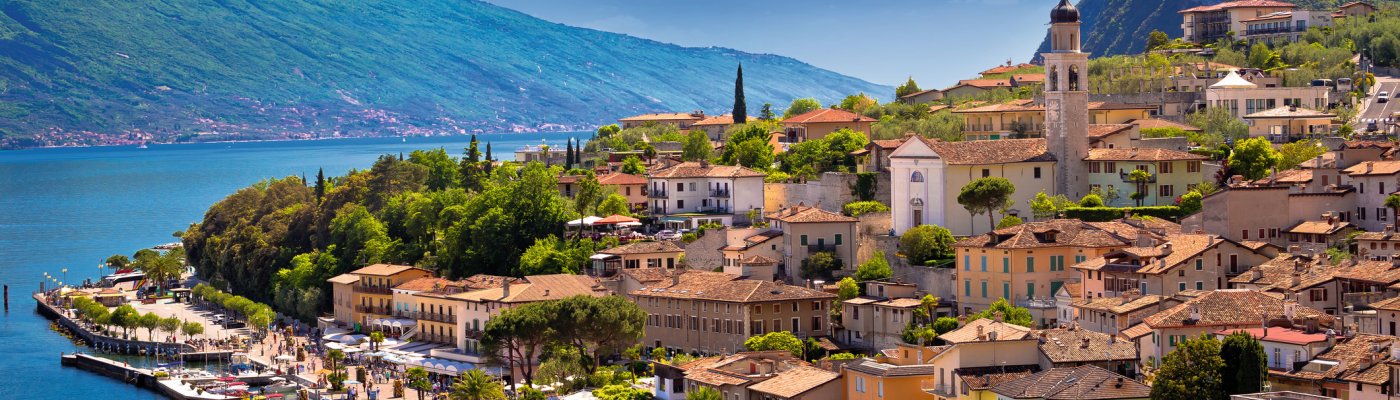 Blick auf Limone sul Garda 