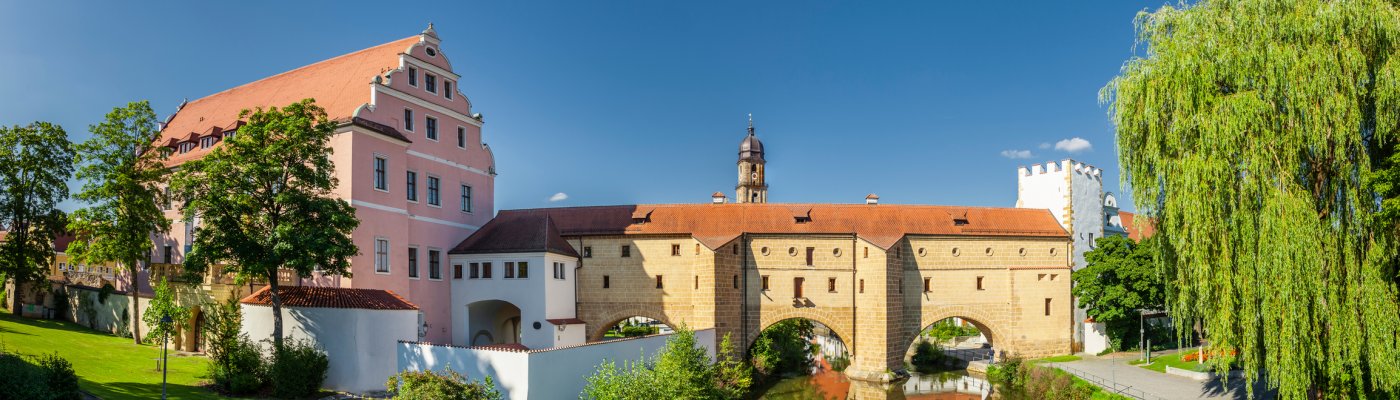 Tagesfahrten ab Amberg Berühmte Stadtbrille in Amberg in der Oberpfalz