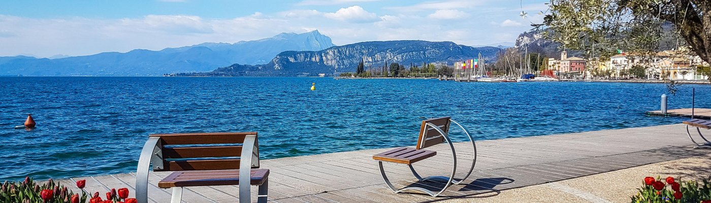 Ab Bamberg an den Gardasee Promenade in Bardolino