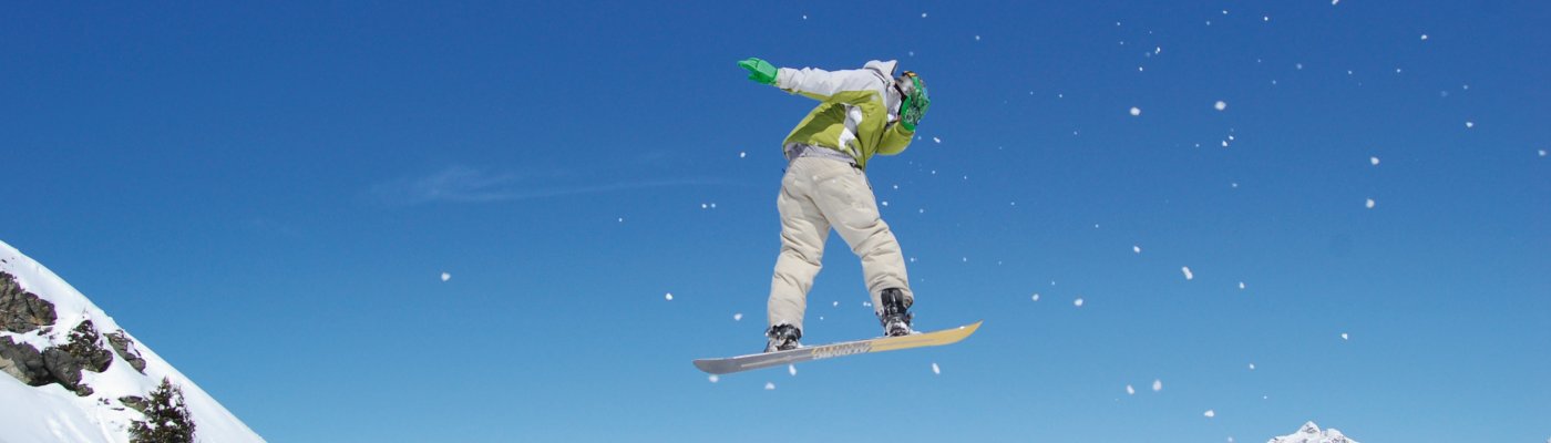 Snowboarder Silvretta Nova