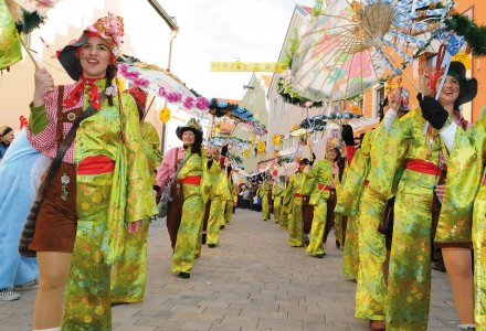Chinesenfaschin in Dietfurt a. d. Altmühl © Tourist-Information Dietfurt a. d. Altmühl