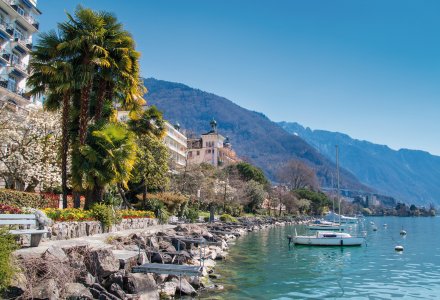 Uferpromenade bei Montreux © Michal Ludwiczak-fotolia.com