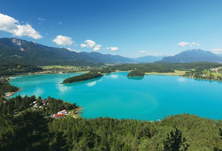 Blick auf den Faaker See © milda79-fotolia.com