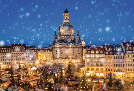 Advent auf dem Neumarkt in Dresden © eyetronic - stock.adobe.com