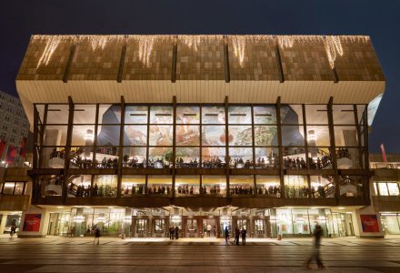 Weihnachtsbeleuchtung Gewandhaus © Jens Gerber, 2016 