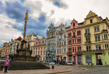 Pilsen mit Mariensäule © ArTo - stock.adobe.com