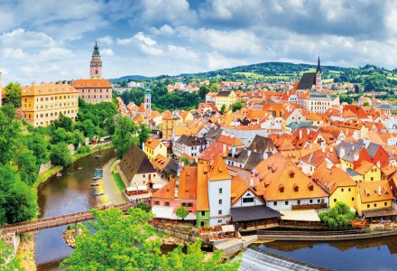 Blick auf Krumau &copy; rustamank-stock.adobe.com