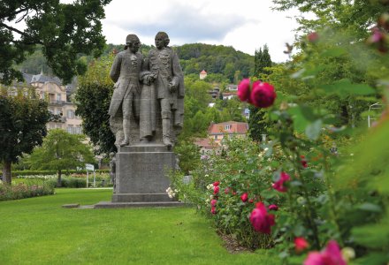 Denkmal im Rosengarten in Bad Kissingen © Henry Czauderna - stock.adobe.com