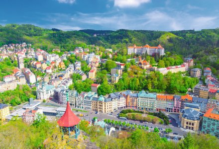 Blick auf das Kurzentrum in Karlsbad © Aliaksandr - stock.adobe.com