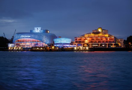 Die Stage Musicaltheater am Hamburger Hafen © Stage Entertainment/Morris Mac Matzen
