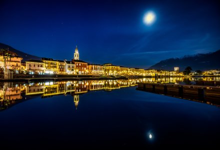 Ascona bei Nacht &copy; Jeremy - stock.adobe.com