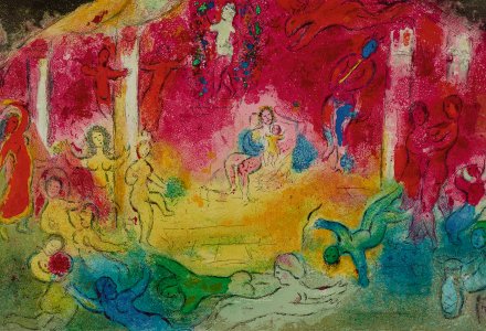 Chagall: Tempel une Geschichte des Bacchus © Folkwang Museum Essen