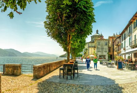 Promenade von Cannobio am Lago Maggiore © Sina Ettmer - stock.adobe.com