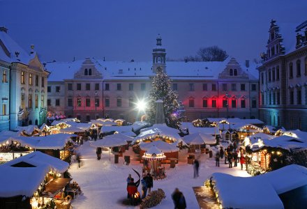 Weihnachtsmarkt auf Schloss Emmeram &copy; www.thurnundtaxis.de