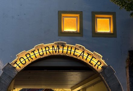 Torturm-Theater Abendstimmung Bogen &copy; Torturm-Theater Sommerhausen