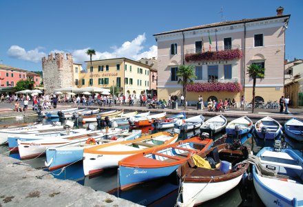 Bootshafen Bardolino &copy; Peter Eckert